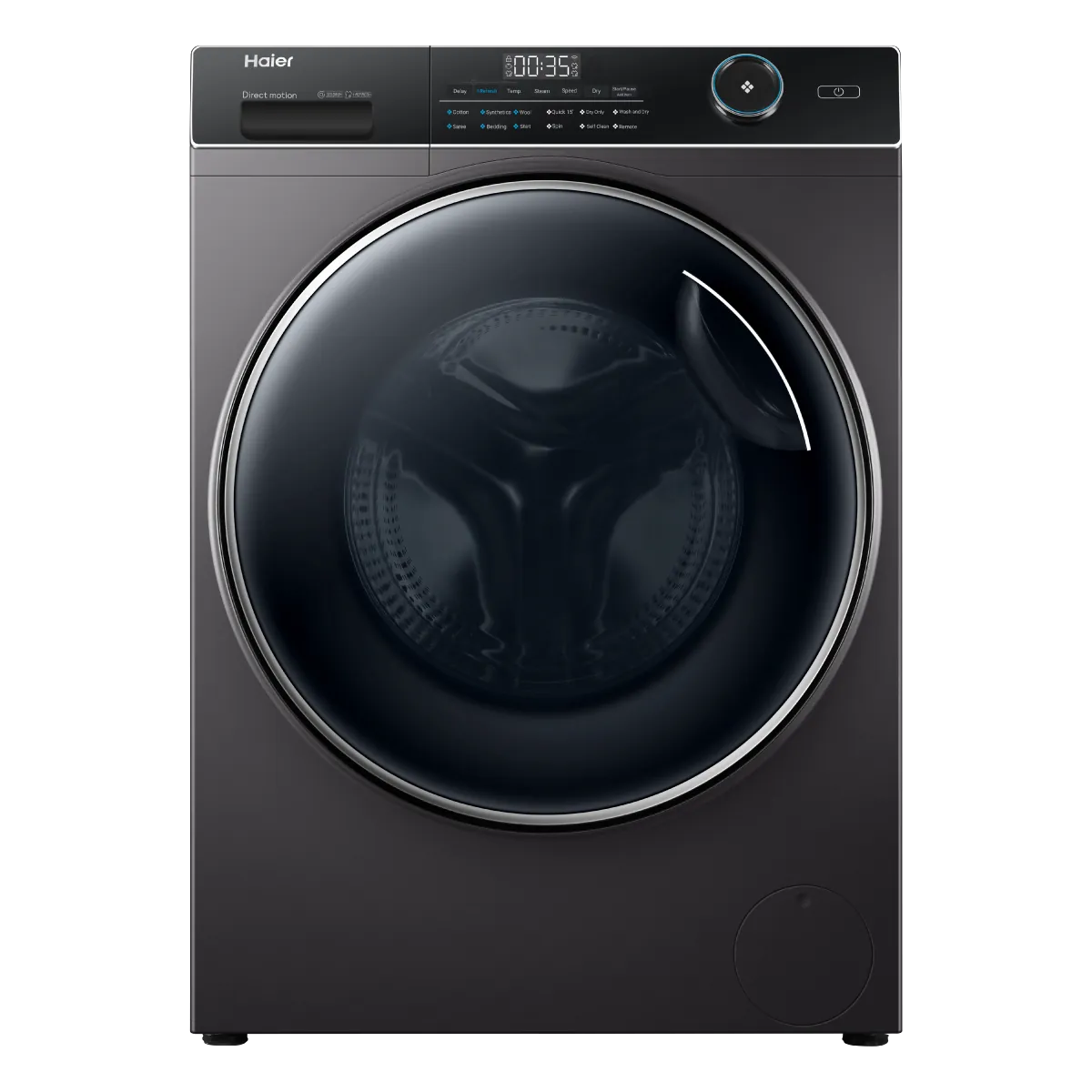 Haier 10.5 & 7Kg AI Direct Motion Front Loading Washing Machine (HWD105-B14959S8U1)