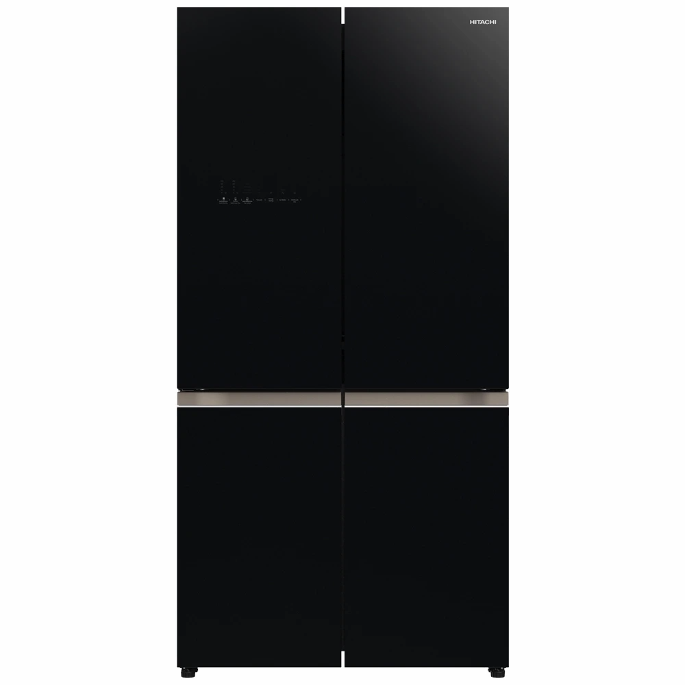 Hitachi 638L Inverter 4-Door Refrigerator - R-WB640V0PB-KD-GBK