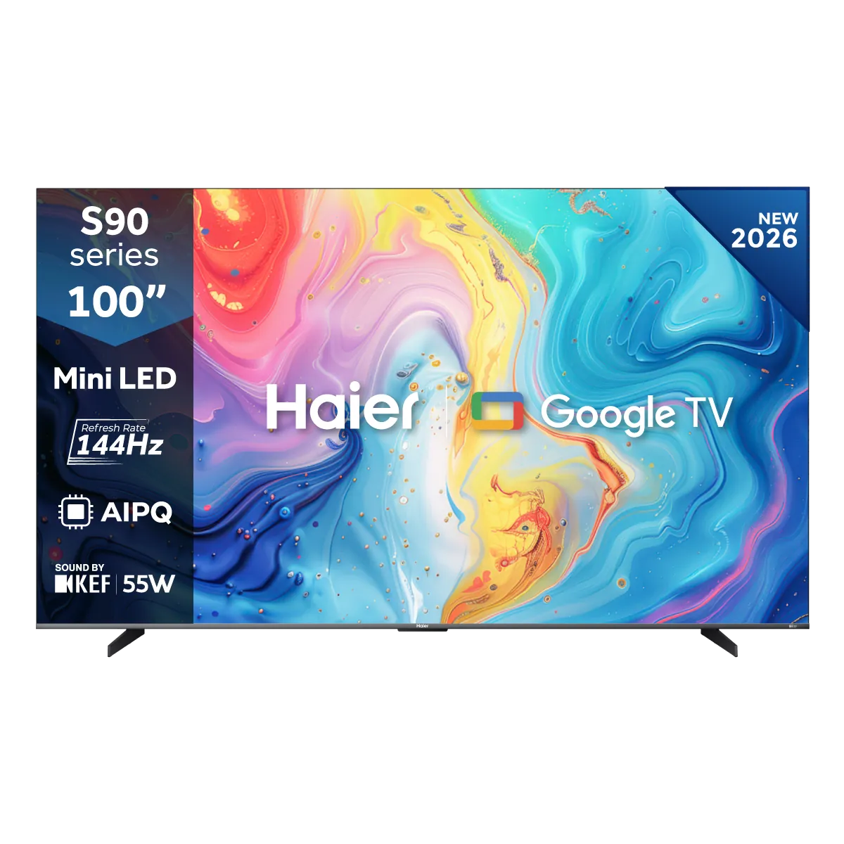 Haier 100 Inch Mini LED 4K Google TV H100S90FUX