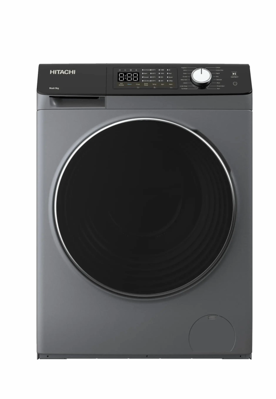 Hitachi 9kg Front Load Inverter Washing Machine - BD-904HVOS/W