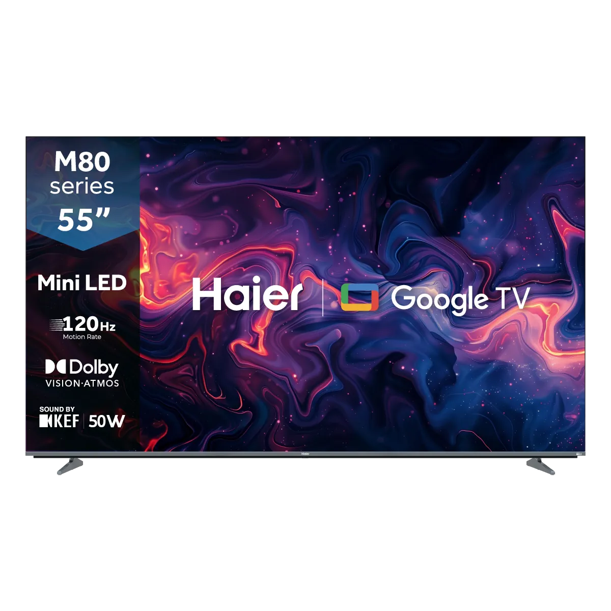 Haier 55 Inch Mini LED 4K Google TV H55M80FUX